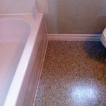 bathroom floor